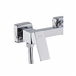 Смеситель Frap F7504 с гигиеническим душем, латунь, хром, вертикальный монтаж