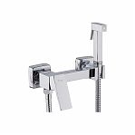 Смеситель Frap F7504 с гигиеническим душем, латунь, хром, вертикальный монтаж