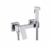 Смеситель Frap F7504 с гигиеническим душем, латунь, хром, вертикальный монтаж