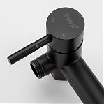 Смеситель с гигиеническим душем Frap F7503-6, черный