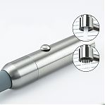Смеситель для кухни Gappo G4398-55 гибкий излив, сатин