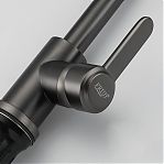 Смеситель для кухни Frud R42052-11 оружейная сталь