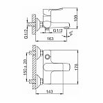 Смеситель для ванны Frud R32101