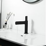 Смеситель для раковины Gappo G1052-86 черный