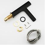 Смеситель для раковины Gappo G1052-86 черный