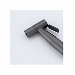 Смеситель с гигиеническим душем Frap F7503-9, оружейная сталь