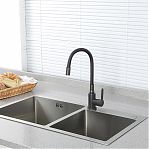 Смеситель для кухни Frud R42052-39 оружейная сталь