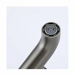 Смеситель для раковины Gappo G1006-9 оружейная сталь