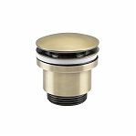 Донный клапан Frap F62-4  с переливом, бронза