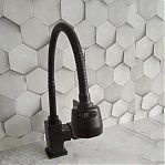 Смеситель для кухни Frud R44152 гибкий излив, черный