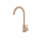 Смеситель  для кухни Frap F40899-3 песочный кварц