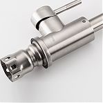 Смеситель для кухни Frap F40899-9 оружейная сталь