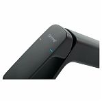 Смеситель для раковины Gappo G1028-6, черный, однорычажный, латунь, с аэратором