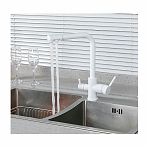 Смеситель для кухни Frud R43053-8 встроенный фильтр для питьевой воды, белый