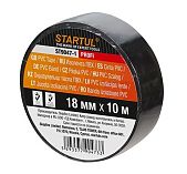 Изолента STARTUL PROFI ПВХ 18мм*10м, черная