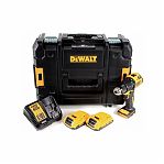 Аккумуляторный шуруповерт ударный, бесщеточный DeWALT DCD709M2T 18В 2х4Ah 65 Hм