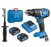 Шуруповерт аккумуляторный BULL SR 1805 18В 120Hм 2акк х 4,0Ah+з.у