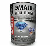 Эмаль Dali для пола, для защитно-декоративной обработки, глянцевая, красно-коричневая, 0.8 л
