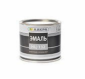 Эмаль Лакра НЦ-132 для внутренних и наружных работ черный 1.7 кг