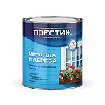 Эмаль Престиж ПФ-115 алкидная, для дерева и металла, глянцевая, белая, 2.8 кг 