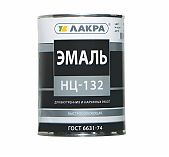 Эмаль Лакра НЦ-132 для внутренних и наружных работ белый 1.7 кг