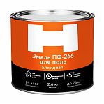 Эмаль Hammerton ПФ-266 для пола H, глянцевая, светлый орех, 2.6 кг