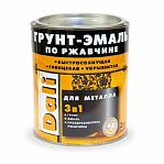 Грунт-эмаль по ржавчине  Dali для металла 3в1 RAL 8017 коричневая 2 л
