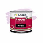 Эмаль Лакра ПФ-115 для внутренних и наружных работ, алкидная, глянцевая, сиреневый, 1 кг