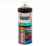 Эмаль для металлочерепицы KUDO шоколадно-коричневый 520 мл KU-08017R