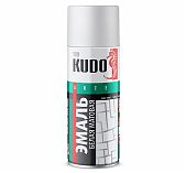 Эмаль KUDO белая матовая 520 мл KU-1101