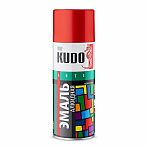 Эмаль Kudo высокопрочная, алкидная, вишневая 520 мл KU-1004