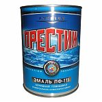 Эмаль ПФ-115 ПРЕСТИЖ зеленая яркая 0,9 кг