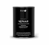 Эмаль Elcon Max Therm, для металла, термостойкая, до 1000 С°, матовая, чёрная, 0.8 кг