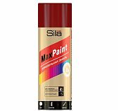 Эмаль Sila Home Max Paint аэрозольная универсальная, цвет темно-красный RAL 3011, 520 мл