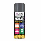 Эмаль аэрозольная ULTIMA ULT0111 RAL 7016 акриловая, универсальная, антрацит, 520 мл