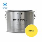 Грунт-эмаль Elcon 3 в 1, для внутренних и наружных работ, по ржавчине, матовая, желтая, 2.0 кг
