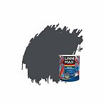 Эмаль Linnimax по ржавчине, шелковисто-матовая, графитовая серая RAL 7024, 0.75 л