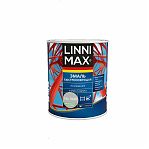 Эмаль Linnimax по ржавчине, шелковисто-матовая, серая RAL 7040, 0.75 л