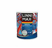 Эмаль Linnimax по ржавчине, шелковисто-матовая, серая RAL 7040, 0.75 л