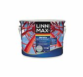 Эмаль Linnimax по ржавчине, шелковисто-матовая, серая RAL 7040, 2.5 л