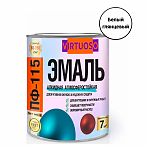 Эмаль Virtuoso ПФ-115 для внутренних и наружных работ, глянцевая, RAL 9016 белая, 0.9 кг