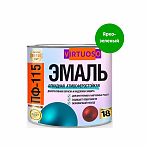 Эмаль ПФ-115 Virtuoso глянцевая, алкидная, атмосферостойкая, ярко-зелёная RAL6018 2.4 кг