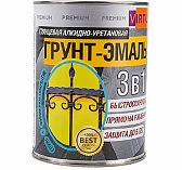 Грунт-эмаль Virtuoso Premium 3 в 1 по ржавчине, серая 0,9 кг