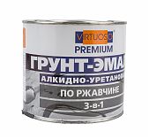 Грунт-эмаль Virtuoso Premium 3 в 1 по ржавчине, красная 1,9 кг (1/6)
