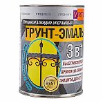 Грунт-эмаль Virtuoso Premium 3 в 1 по ржавчине, желтая 0,9 кг