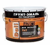 Грунт-эмаль Dali по ржавчине 3 в 1 RAL 7024 серый графит 10 л