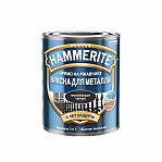  Краска Hammerite, для металла, с молотковым эффектом, RAL 9005 черная, 0.75 л