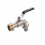Кран шаровой Frap  1/2" с носиком