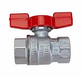 Кран шаровой Giacomini R851 1/2" ВН-ВН полнопроходной, латунь, хром