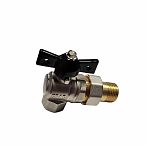 Кран Frap шаровый американка угловой 1/2 F215.04 
